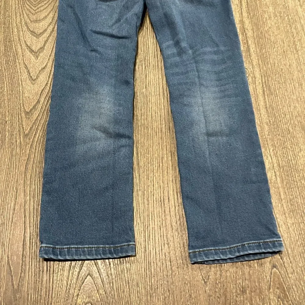 Member's Mark Jeans Slim Fit Adjustable Waist Favorite Knit Denim Dark Wash 10